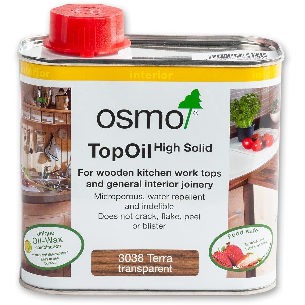 OSMO Top-Oil, 3038, Terra, 500ml — Woodwork Supply South Africa