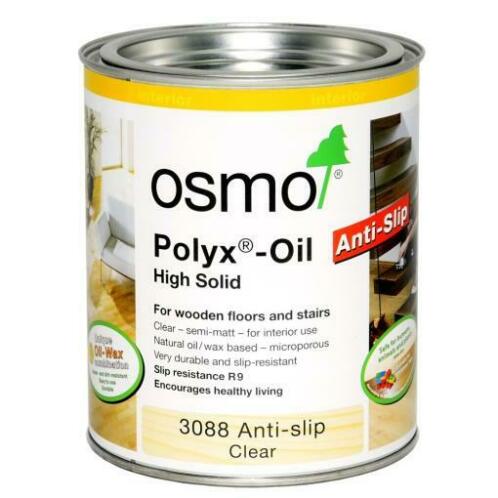 OSMO PolyX-Oil, 3088, Anti-Slip, Clear Semi-Matt (R9), 750ml